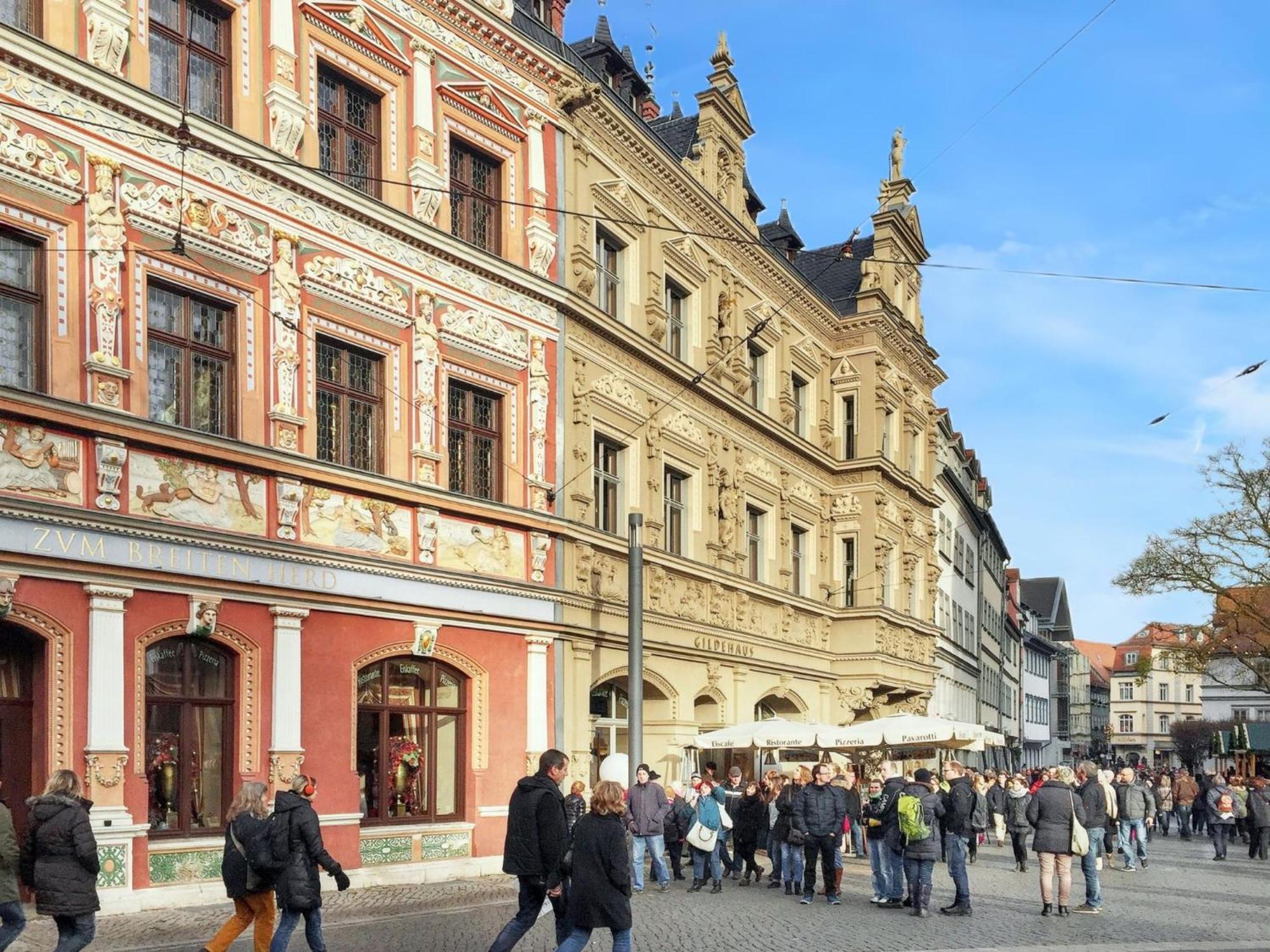 Cosy Apartment In The Heart Of Erfurt 30 M² Pets Allowed Bagian luar foto
